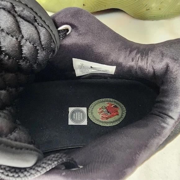 Nike Zoom Basketball Shoes Low Top Performance Black Sneakers Size 9 - Picture 8 of 8